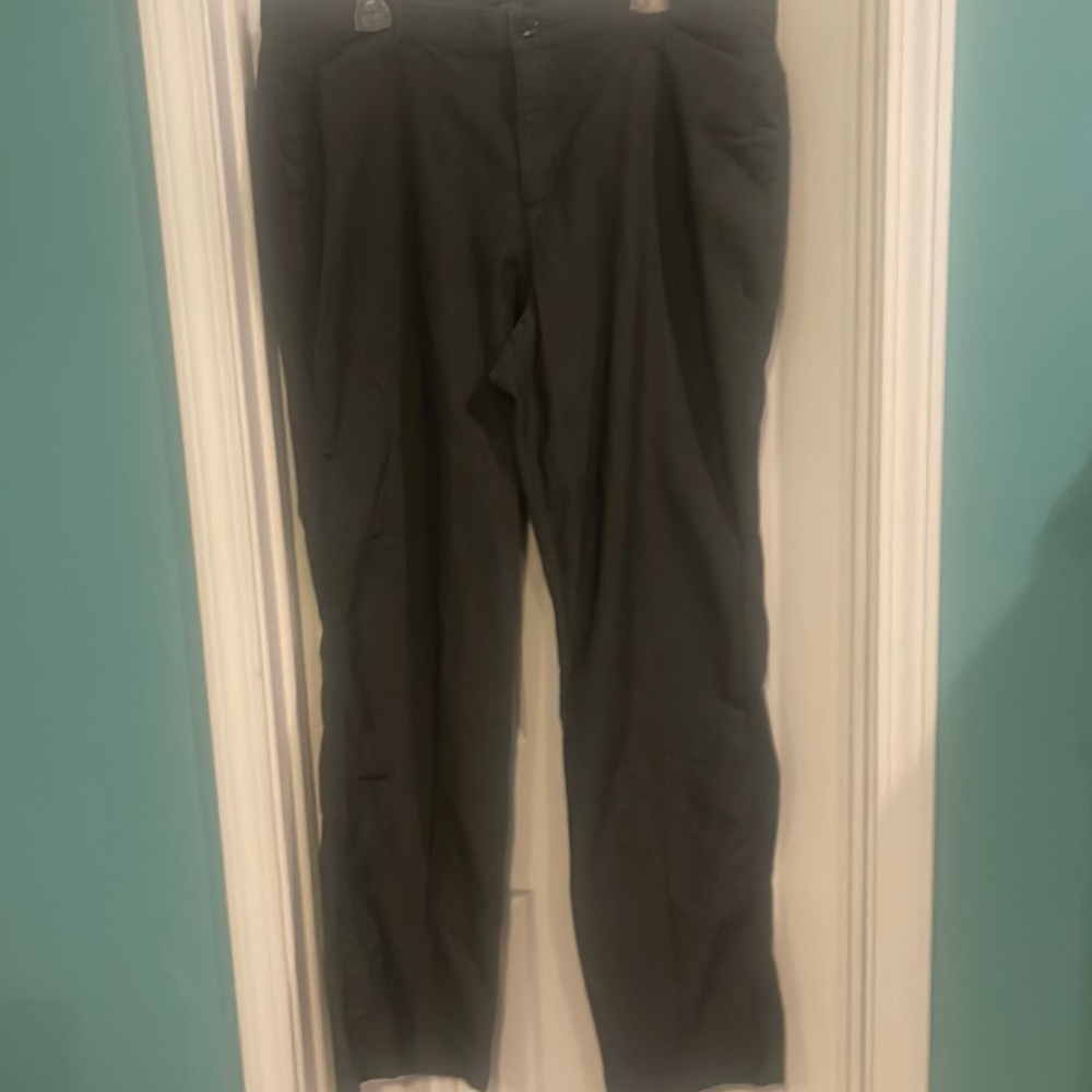 Grey dress pants long